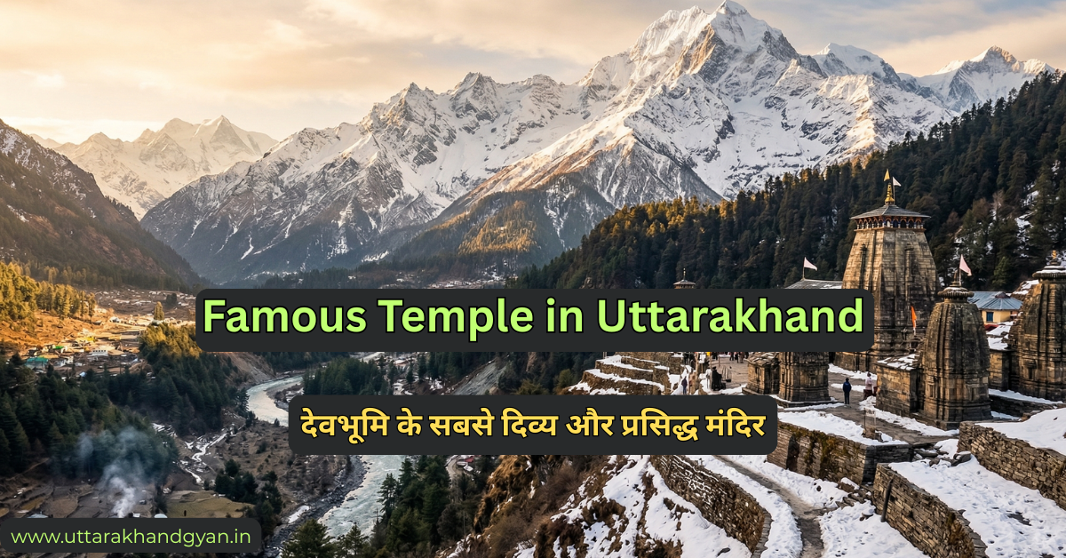 You are currently viewing Famous Temple in Uttarakhand – देवभूमि के सबसे दिव्य और प्रसिद्ध मंदिर